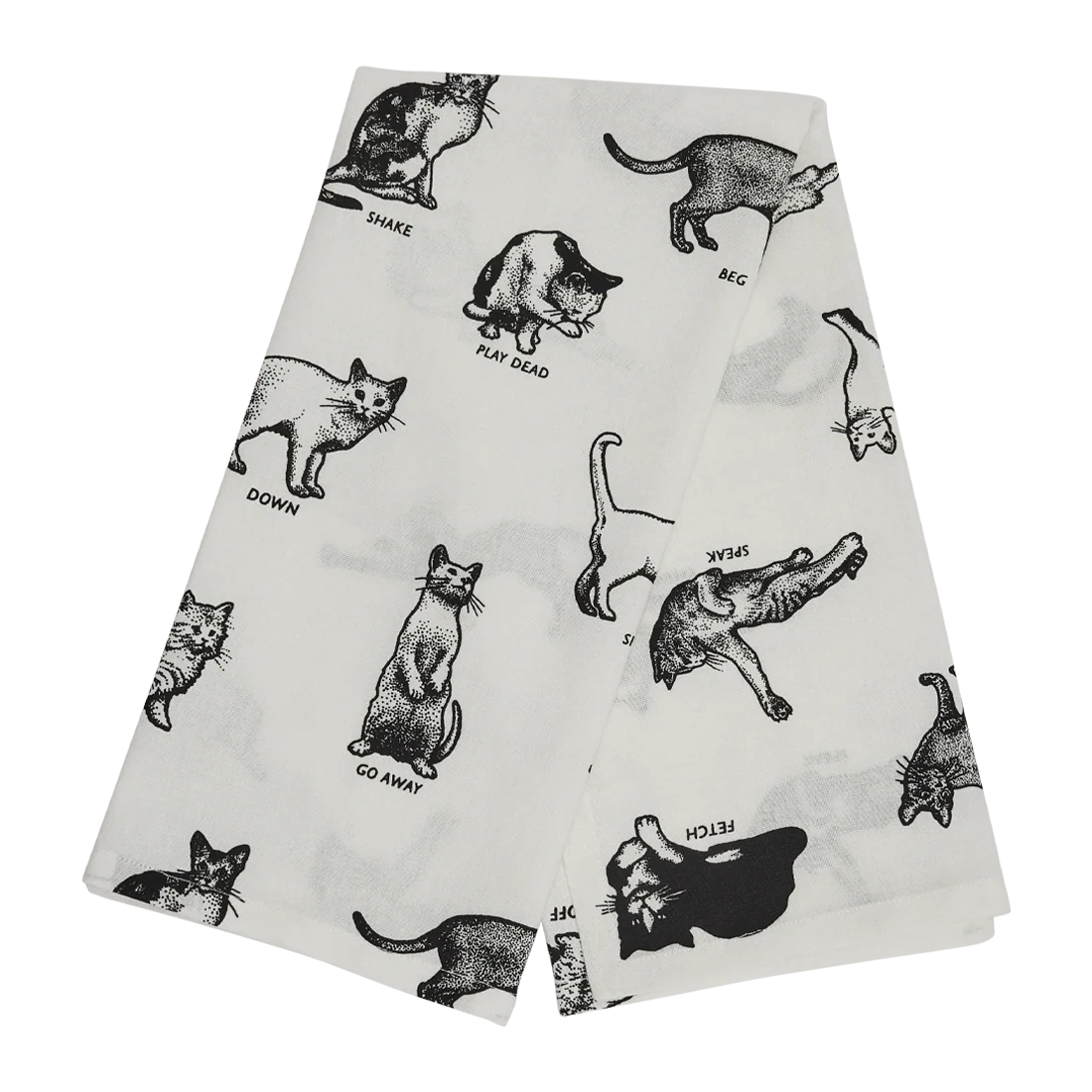 CAT TRICKS TEA TOWEL - Image 3