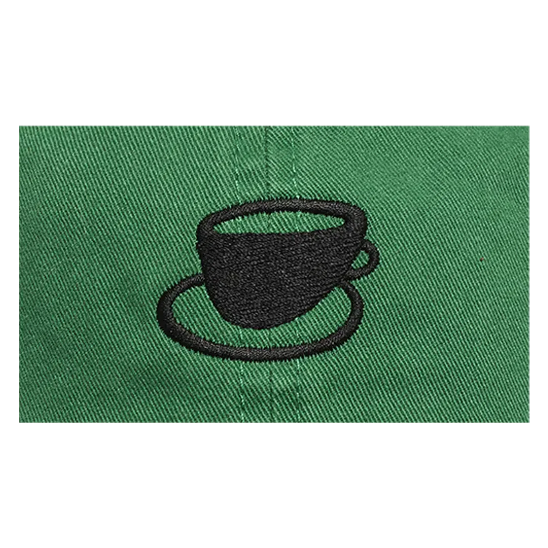 DAD HAT - CUP LOGO - KELLY GREEN - Image 4