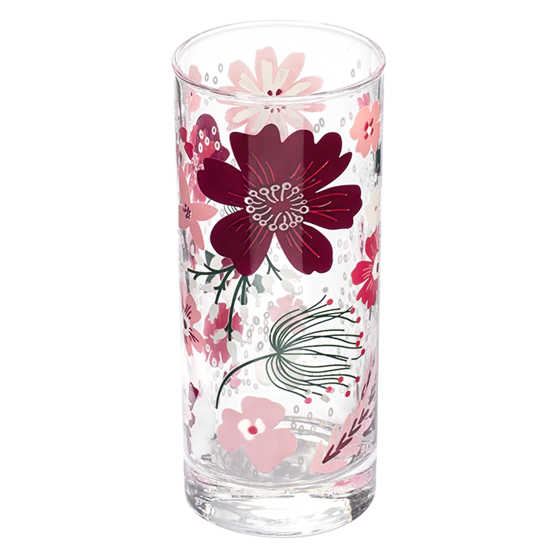 PINK GARDEN HIGHBALL GLASS (12.3OZ) - Image 3