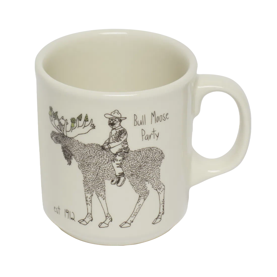 TEDDY ROOSEVELT - BULL MOOSE MUG (15OZ) - Image 3