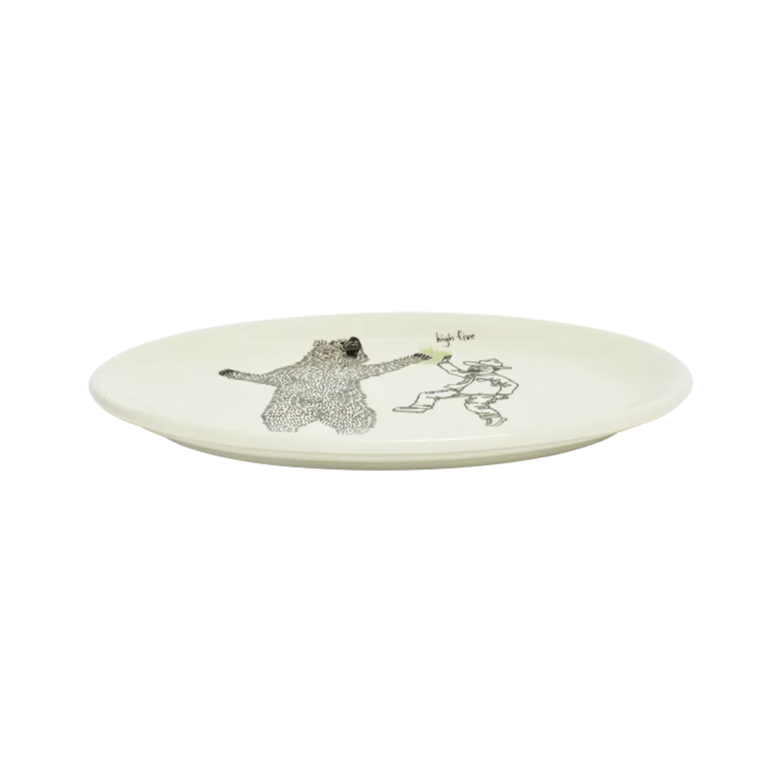 TEDDY ROOSEVELT - TEDDY & BEAR PLATE (8") - Image 3